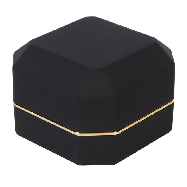 Caja de aretes con luz LED Jadeshay