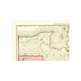 thumbnail image 4 of Historic County Map - Mackinac County Michigan - Walling 1873 - Vintage Wall Art, 4 of 4