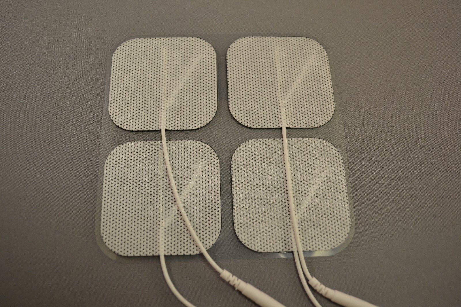 20 Electrode Pads EMS, Tens 7000, 3000 Units 2x2Inch White Cloth