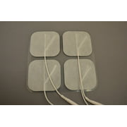 20 Electrode Pads EMS, Tens 7000, 3000 Units - 2x2Inch White Cloth