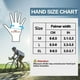 thumbnail image 4 of Guantes de bicicleta de montaña para hombres y mujeres, con almohadilla SBR, protección de nudillos y pantalla táctil, guantes de motocross (azul-negro), 4 of 5