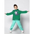 thumbnail image 2 of Cute Husky Cartoon Dog Hoodie Toddler -Image by Shutterstock,  4 Toddler, 2 of 4