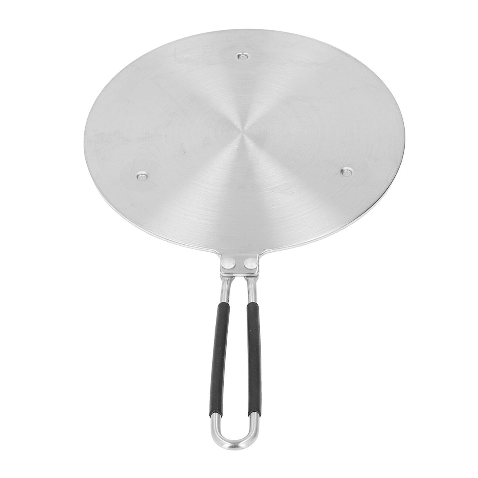 Induction Heat Diffuser, Stainless Steel Practical Efficient Heat Diffuser Plate Long Handle For
