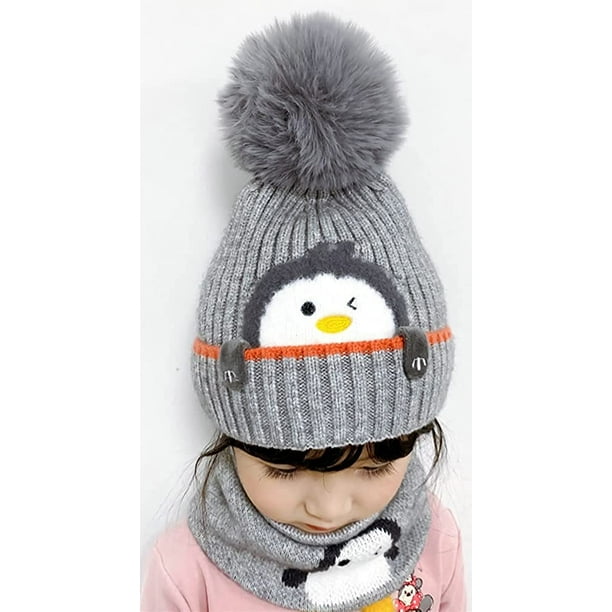 Bonnet tricoté et rigolo pour enfants Baies d’hiver
