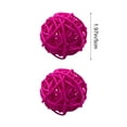 thumbnail image 4 of 2-Piece Wicker Decorative Balls for Vase Filling, Wedding Decor, Christmas Tree Ornaments, Rattan Centerpiece, Pet Toys, Home Decor, Party Supplies, 4 of 6