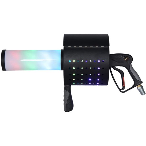 LED CO2 Confetti Gun free paper Stage Effect CO2 Jet Machine 7 Colors