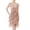 C18/Beige, variant on XIYON Womens Dresses Women's Sequin Fringe Dress Latin Dance Dress Party Gown Performance Wear Travel Vacation Outfits