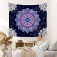 thumbnail image 2 of Tapicería de pared con diseño de mandala, 150 x 130 cm, microtela de fibra, 2 of 3