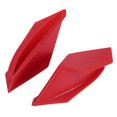 thumbnail image 3 of Ailes Aérodynamiques pour Moto Spoiler Aile Accessoire de Modification Universel Rouge, 3 of 5