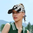 thumbnail image 4 of Kdxio Submarine Vintage Flag Print Sun Visor Hat Golf Visor Adjustable Velcro Outdoor Sports Cap for Men Women, 4 of 6