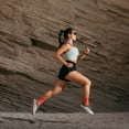 thumbnail image 7 of Darn Tough Women's Run Micro Crew Ultra-Lightweight socks, Medium, White, Vapor, Coral (Variety Pack), 7 of 7