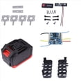 thumbnail image 3 of 2X para -Caja de Batería Caja de Almacenamiento Placa de Carga PCB para -Caja de Batería Accesorios de Herramientas Eléctricas, 20 Núcleos, 3 of 3