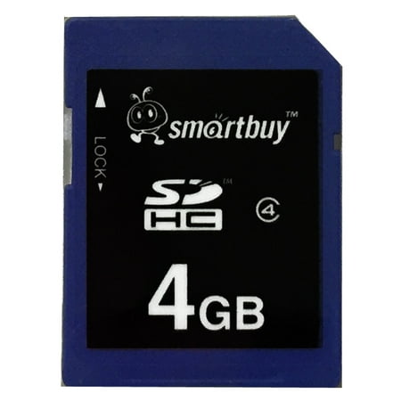 133x Speed Sd Memory Card - Smartbuy 4GB SDHC Class 4 Flash Memory Card SD HC Secure Digital C4 4G Fast Speed for Camera