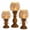 3 pcs, variant on LOWLHOME Rustic White Pumpkin Tealight Candle Holder Set, Farmhouse Halloween Pumpkin Tea Light Candle Holders Decor, Fall Tables Centerpieces for Thanksgiving & Halloween Party, 1pc,8.7 in