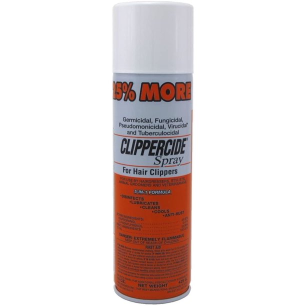 Clippercide 72130 Aerosol Spray Clean And Cool Net Weight 15 Ounce Pack