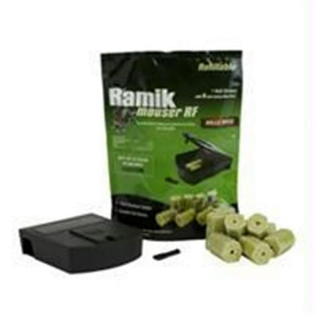 Neogen Rodenticide D-Ramik Refillable Bait Station- Black 8 Ounce