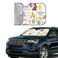 thumbnail image 2 of Yiaed Happy Easter1 Print Car Windshield Sunshade Front Auto Car Front Window Sun Shade Foldable Sun Visor Shield Cover Auto Accessories for Sedan SUV Truck-Medium, 2 of 5