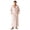 Beige mens bathrobe, variant on LangJing Mens Fleece Hooded Bathrobe Shawl Collar Soft Plush Robes for Men Shower Spa House Bath Robe with Pockets Beige,L