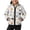 Cartoon Cat Paw, variant on Kids Fleece Jacket Pumpkin Leaf Goose Print, 3Y, Kids Zip Up Fleece Jacket, Faux Sherpa Lined, Windproof Stand-Up Collar, Long Sleeve Winter Outerwear with Pockets