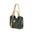 thumbnail image 3 of Bolsa satchel con bolsillo interno desprendible color Verde, 3 of 6