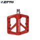 thumbnail image 3 of Greeniant ZTTO 1 par de pedales planos de nailon para bicicleta, 24 picos intercambiables, pedales de bicicleta de montaña antideslizantes, Ciclismo Rojo, 3 of 6