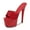 13-RED, variant on 181 Series 16.5cm Heel 7cm Platform 2021 Summer New Leather Fish Toe Shoes Women High Heels Sexy Platform Sandals LFD