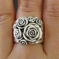 thumbnail image 6 of K-KED Fashion 925 Silver Filled Ring Men Delicate Jewelry Party Ring Size 7-12-Style 3-8, 6 of 8