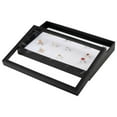 thumbnail image 2 of facefd Rings Display Box 36 Slot with Transparent Lid Showcase for Pendant white, 2 of 4