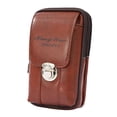 thumbnail image 3 of Soporte para cinturón de teléfono, bolso con cremallera, riñonera para hombre para correr, viajar, acampar, senderismo, 3 of 10