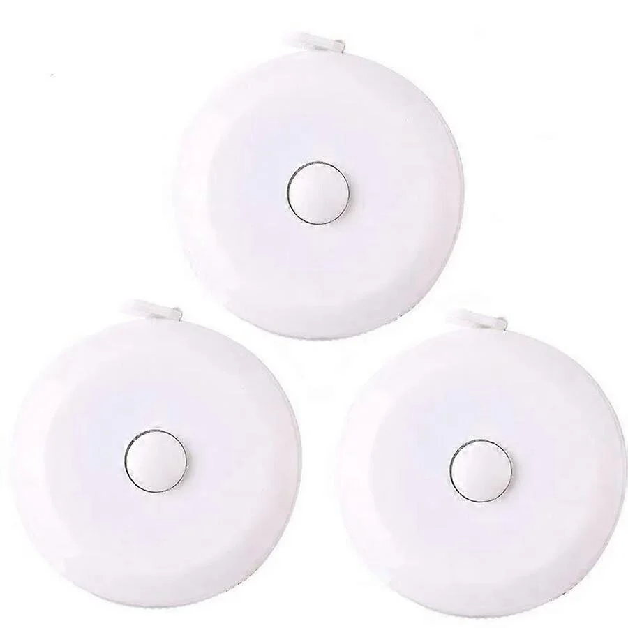 1.5m 60inch Round Tape Measure Retractable Tape Measure Soft Tape Measure 3 Pack