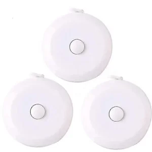 1.5m 60inch Round Tape Measure Retractable Tape Measure Soft Tape Measure 3 Pack