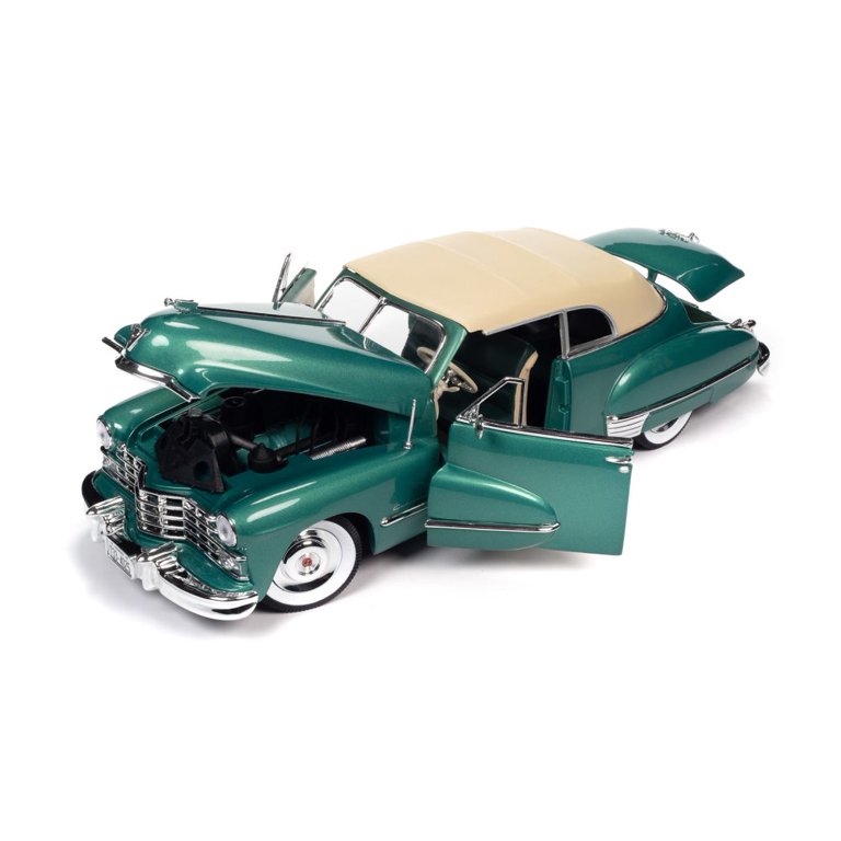 1947 Cadillac Series 62 Soft Top, Green - Auto World AW315