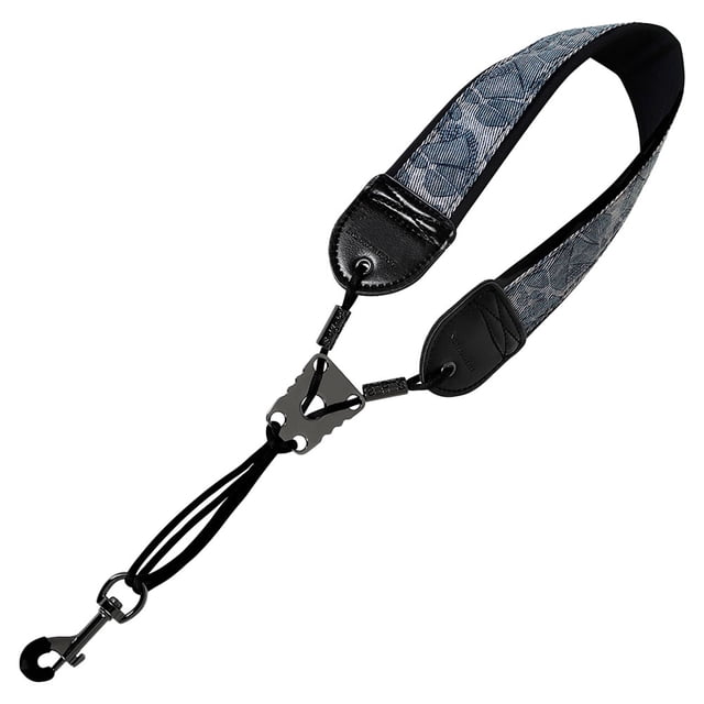 OULII Sangle de Cou Réglable Confortable pour Saxophone Alto Multicolore