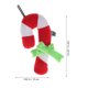 thumbnail image 4 of Mascota Perro Juguete Interactivo Masticar Mordida Chirriante Juguete de goma Regalo de Navidad para mascotas, 4 of 7