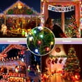 thumbnail image 3 of Toodour Battery Christmas Lights, 68.9ft 200 LED Christmas String Lights with 8 Modes, Timer, Waterproof Battery Operated String Lights for Home, Garden, Party, Holiday, Xmas Decorations (Multicolor), 3 of 8