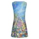 thumbnail image 5 of ICHUANYI Clearance Women's Fashion Sexy Vintage Round Neck Sleeveless Printed Round Dresses(Light Blue, XL) ICHUANYI WER2023080815432, 5 of 5