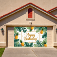 thumbnail image 5 of Tropical Leaves Birthday Banner Pineapple Decoration Banner for Summer Party Tropical Birthday Celebration Outdoor Event, 5 of 9