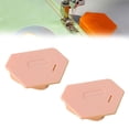 thumbnail image 3 of Kenally Guía de costura magnética de 2 piezas Compatible con la mayoría de las máquinas de coser Guía de costura para máquina de coser Artesanía rosa 4*6.7*1cm, 3 of 6