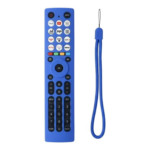 Funda de silicona para control Hisense Vidaa Tv Azul