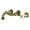 Antique Brass, variant on Kingston Brass KS3021PX Restoration Two-Handle Wall Mount Roman Tub Faucet, Polished Chrome