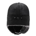 thumbnail image 4 of Men'S Winter Aviator Hat Trapper Hat Windproof Warm Winter Hat With Ear Flaps Men Baseball Cap Peaked Cap, 4 of 6