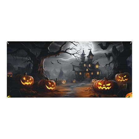 

New Arrival Garage Friends Halloween 2024 New Halloween Garage Door Cover Garage Door Halloween