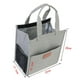 thumbnail image 5 of Bento Lunch Box Bolsa térmica Bolsas de almacenamiento con cremallera para alimentos(a) Afortunado Sencillez, 5 of 5