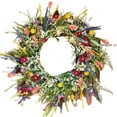 thumbnail image 6 of Wildflower Wreath 35cm Spring And Summer Ornaments Wreath Door Hanging Wall Decoration Pendant, 6 of 8