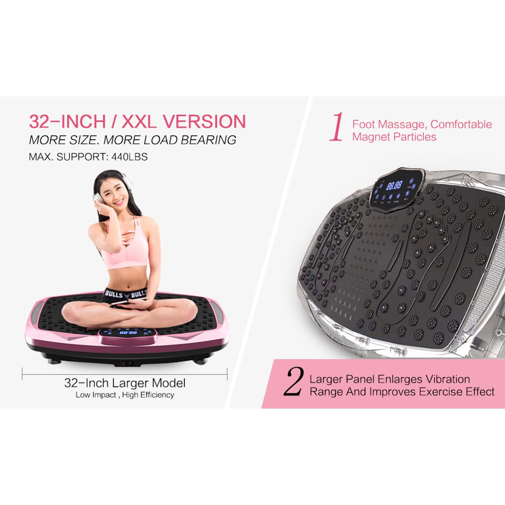 NIMTO Vibration Plate Exercise Machine Whole Body Workout Vibration