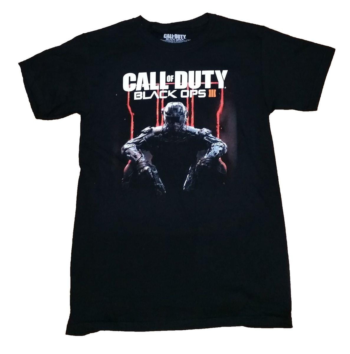 Call of Duty - Call of Duty Black Ops 3 Character Logo Adult T-Shirt