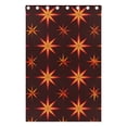 thumbnail image 4 of Stars Light Black Out Curtains 84 Inch Length for Bedroom Living Room Windows 2 Panels Set, 4 of 6