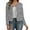 Light Gray, variant on Shimmer Metallic Long Sleeve Jacket for Women, Open Front Cropped, Casual Sparkly Everyday Outerwear, 1 Piece, S-XXL, Plus Size Friendly