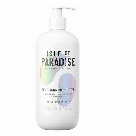 Isle of Paradise Self-Tanning Body Butter, Gradual Tan, Hydrating, 16.91 fl oz