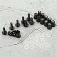 thumbnail image 2 of Motorcycle Windshield  Windscreen Nut Windscreen Washer Fairing Screen Fastener 10pcs Motorcycle Windshield  Nut Washers Universal Motorbike Fairing Mounting Kit, 2 of 8